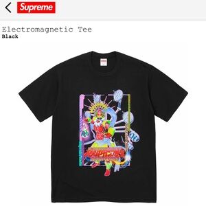 NWT Supreme Newyork electromagnetic tee size medium